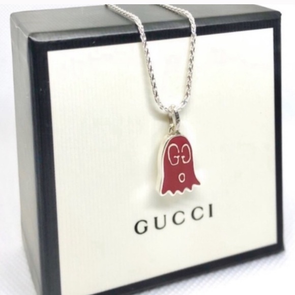 Gucci Other - New Authentic Gucci Red Ghost Charm + Free Chain